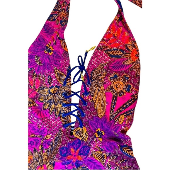 Skinny Dippers Tangerang Sirena One Piece, Color Sunset, Size Small - Picture 4 of 8